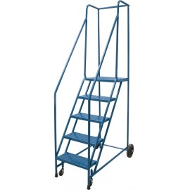 Rolling Ladder: Kleton 5 step, 87" H
