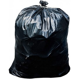 Garbage Bags - Contractor 35" x 50", black, 3 mil ,100/case