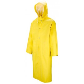 Rain Coat: Tornado Yellow PVC