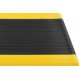 Soft Spun Anti Fatigue Mat: black / yellow border
