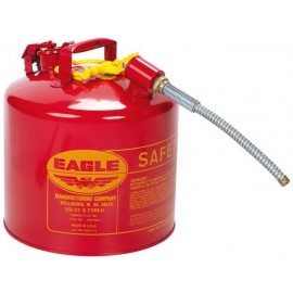 Safety Can: Eagle Type II, Steel, 5 US gal.