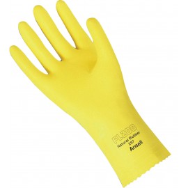 Latex Glove: 20 mil, 12" length, Ansell