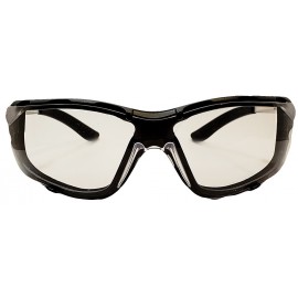 SenTecDX Safety Glasses: foam sealed clear anti-fog lens