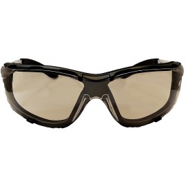 SenTecDX Safety Glasses: foam sealed I/O anti-fog lens