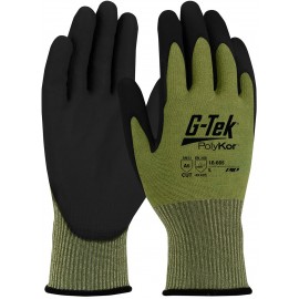 PIP G-Tek PolyKor Knit, PU Coated: ANSI A5 Cut Protection PIP