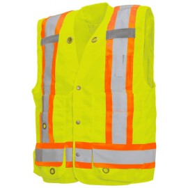 Surveyors Safety Vest: deluxe, 17 Pockets