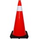 Traffic Cone: 28" PVC, 4" collar