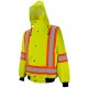 Safety Jacket: 6-in-1 Ground Force, Yellow