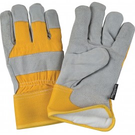 Fitters Glove: Thinsulate Lined, Split Cowhide