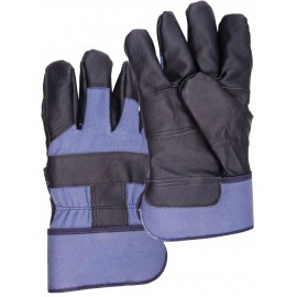 Fitters Glove: Grain Leather, Cotton Fleece Lined