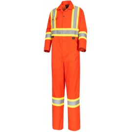 Pioneer Safety Coverall: tall sizes, poly/cotton, CSA