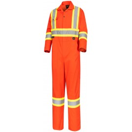 Pioneer Safety Coverall: poly/cotton, CSA