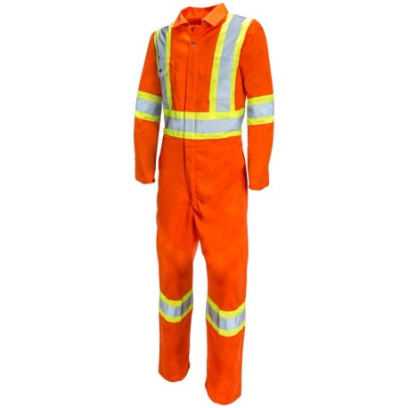 PIO Safety Coveralls: poly/cotton