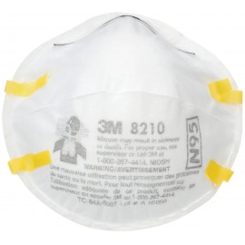 3M 8210 Particulate Respirator: N95
