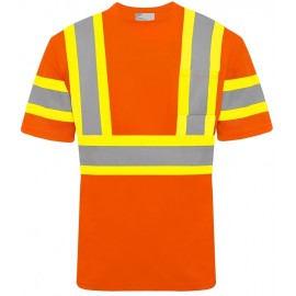 Safety T-Shirt: arm band, polyester, Ground Force