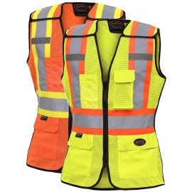 Women's Safety Vest: Pioneer, poly mesh