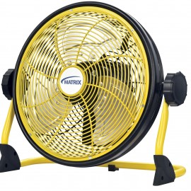 Matrix Fan: rechargeable, 12" indoor/outdoor