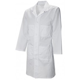 Lab Coat: Polyester / Cotton