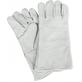 Welders Gloves: split cowhide, large