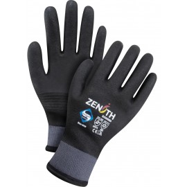 ZX-30° Premium Coated Gloves: PVC Coating, 15 Gauge, Nylon Shell