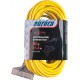 Extension Cord: 12/3 outdoor w/lighted triple tap