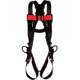 Protecta Positioning Harness: tongue buckle