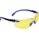 3M Solus Safety Glasses: amber anti-fog