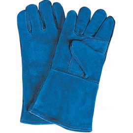 Welders Glove: double palm, split cowhide