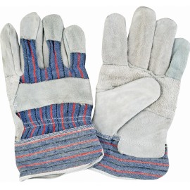 Fitters Glove: patch palm split cowhide