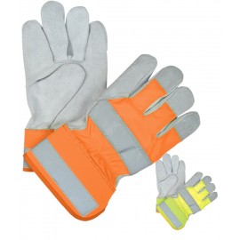 Fitters Glove: Thinsulate Lined, Premium Split Cowhide