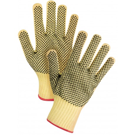 Kevlar Knit PVC Dotted Glove