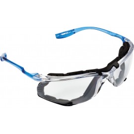 3M Virtua CCS Glasses: clear antifog, foam gasket