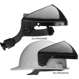 Faceshield Headgear: 4" wide sparkguard