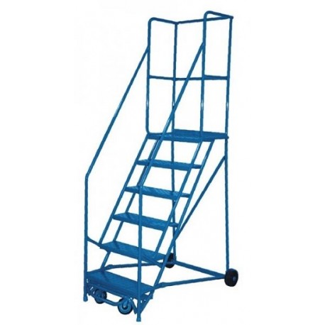 Rolling Steel Ladders - Featherlite