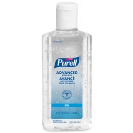 Purell Advanced Hand Sanitizer: 118 ml.