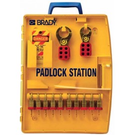 Padlock Station – 10 KD Locks (.75”)