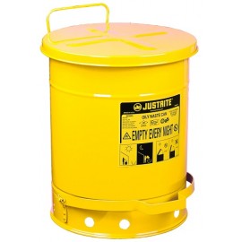 Oily Waste Can: 10 Gal (37.8 L)
