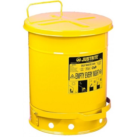 Oily Waste Can: 14 Gal (53 L)