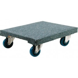 Wood Dolly: Carpeted Heavy Duty
