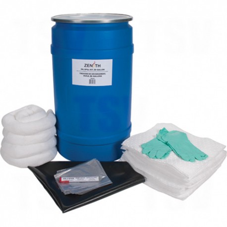 Zenith Spill Kit: Oil Only 30 Gallon