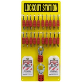 Lockout Tagout Station – 20 Lock