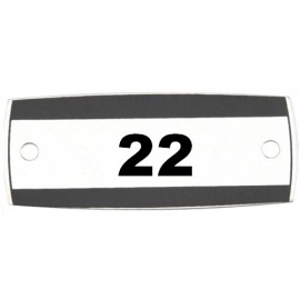 Locker Number Plate: 1 to 25