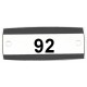 Locker Number Plate: 76 to 100