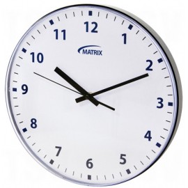 Wall Clock: battery operated, 12 hr.