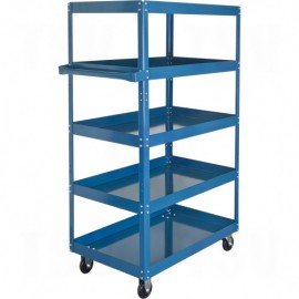 Shelf Cart: 18"W x 30"D x 61" Utility