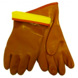 PVC Glove: Sub Zero Acrylic Boa Lined