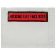Packing List Envelopes: 4.5” x 5.5”