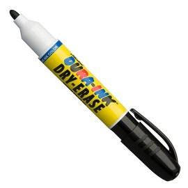DURA-INK Dry Erase Marker: black