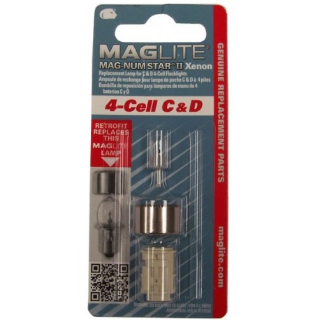 Maglite® Replacement Bulb for 4-Cell C & D Flashlights 