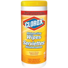 Clorox Disinfecting Wipes: 35 count Lemon Fresh